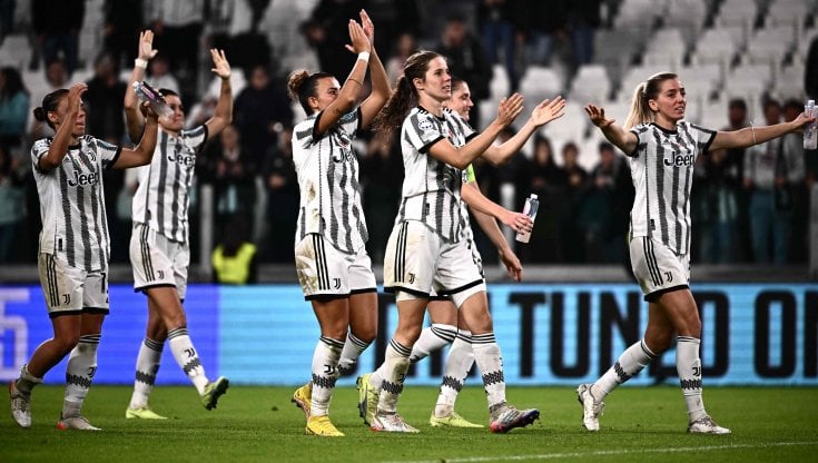 Calcio femminile: la partita tra la Juventus e il Lione